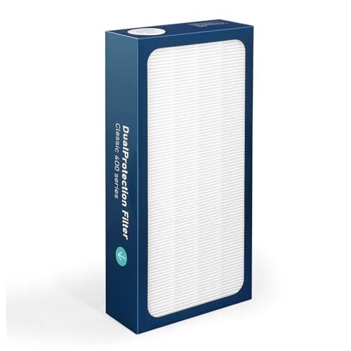 Image of Upgraded Classic 400 Series Replacement Filter-Compatible with Blueair 400 Series Air Purifier Particle Filter Replacement, Part # 480i, 402, 403, 405, 410，455EB, 450E Replacement Filter-1PACK