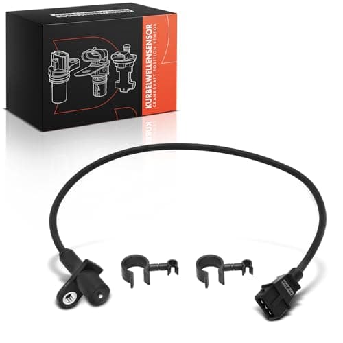 Image of Frankberg crankshaft Sensor with Cable Compatible with 240 P242 P244 740 744 760 704 764 940 944 960 964 240 Estate P245 740 Estate 745 940 II 944 940 II Estate 945 Replace# 13893995