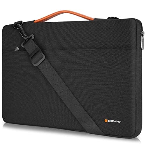 Image of NIDOO 15.6 Inch Laptop Sleeve Shoulder Messenger Bag Protective Computer Case for 15.6" ThinkPad T15 L15 E15 / IdeaPad Flex 5i / Yoga 7i / ThinkPad X1 Extreme P16 T16 Z16 / G16 Gaming/MateBook D16