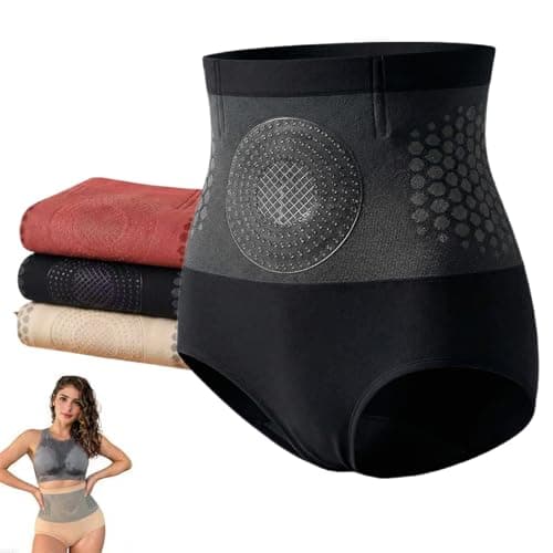 Image of Pauraju Moringa 4-In-1 Micro-Particle Sculpting Fat-Burn Shorts, Pauraju Yoga Pants, Fat Burning Sculpting Shorts, Seamless High-Waisted Shapewear Tummy Control Pants For Women (S, Classic Black)