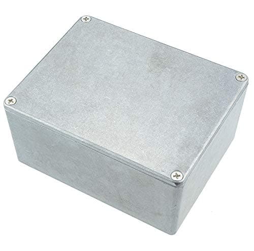 Image of Hammond 1590C Large Natural Diecast Enclosure 120 x 94 x 56.5mm
