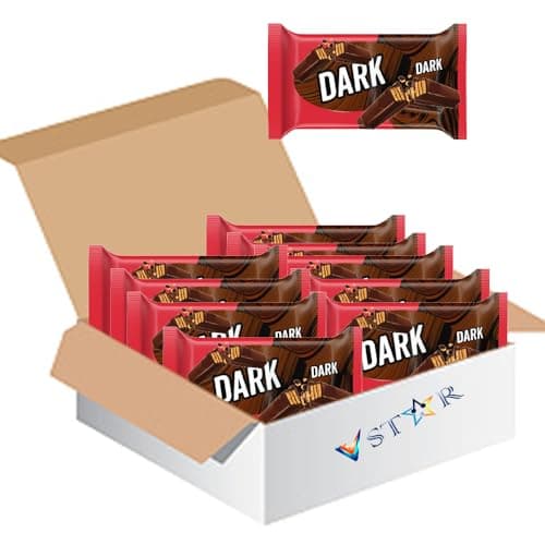 Image of All Chocolate Bars Collection – Ultimate Assorted Chocolate Selection (Half Box, 4 Finger Dark Chocolate Bar 41.5g - Kkt)