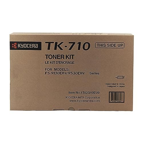 Image of Kyocera Toner Cartridge TK-710 K - BLACK - 40.000 Pages Ultra High Capacity Genuine Premium Printer Toner - 1T02G10EU0 - 0T2G10EU - for FS-9130DN / FS-9530DN