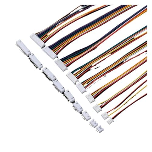 Image of 5Sets 2/3/4/5/6/7/8/9/10 Pin Pitch Male Female Plug Socket JST XH2.54 XH 2.54mm 10/20cm Wire Length 26AWG Cable Connector(LENGTH 100MM_5P)