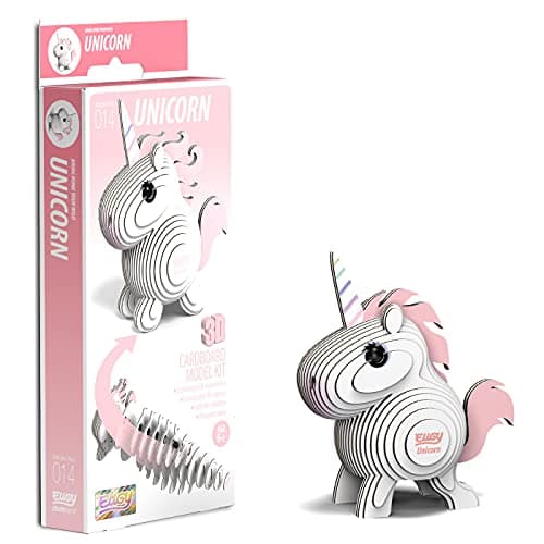 Image of EUGY 3D Unicorn Model, Craft Kit