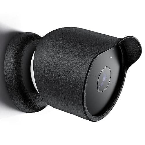 Image of Silicone Protective Cover Compatible With Google Nest Cam Outdoor Or Indoor (Battery) Security Camera,Waterproof & Dustproof Camera Skin Case for Google Nest Cam (Battery)