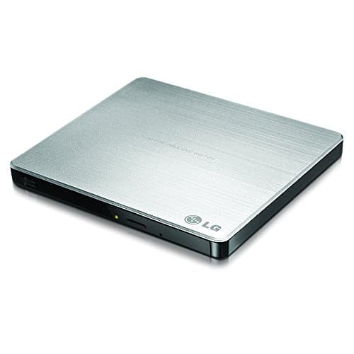 Image of LG GP60NS50 8x USB 2.0 Slimline External DVD Rewriter - Silver