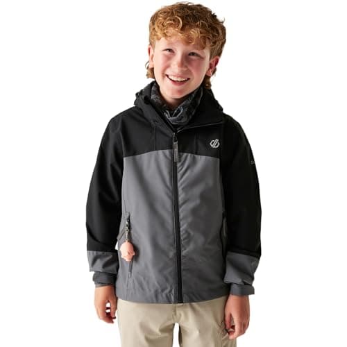 Image of Dare2b Kids Unisex Explore III Hiking Jacket, Waterproof Breathable Walking Coat