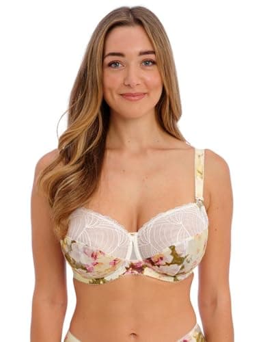 Image of Fantasie Women's Adelle Underwire Side Support Bra, Vanilla Blossom, 36DD