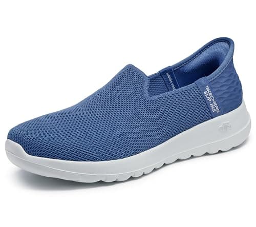Image of Skechers Women's GO Walk Joy Vela Slip-On, Blue, 8