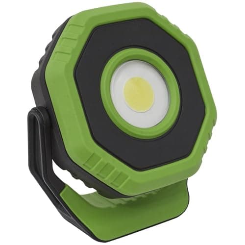 Image of Sealey LED1400P 360° 14W COB LED Rechargeable Pocket Floodlight with Magnet - Green