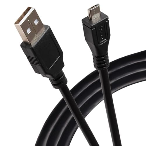 Image of Praktica USB-A 2.0 to Micro USB-B Camera Charging Cable 0.75m