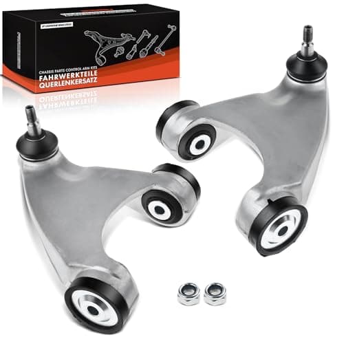 Image of Frankberg 2x Wishbone Arm Front Axle Upper Compatible with 147 937 2000-2010 156 932 1997-2006 GT 937 2003-2010 Replace# 60651939