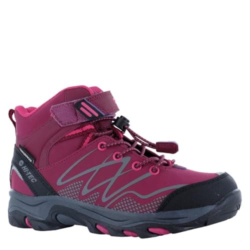 Image of Hi-Tec Girls Blackout Mid Boots, Pink, 2 UK
