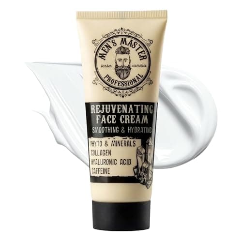 Image of Men's Master Rejuvenating Face Cream for Men | Moisturizing and Anti-Wrinkle | Enriched with Collagen and Hyaluronic Acid | Men's Face Cream 75 ML