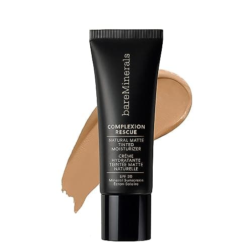 Image of BAREMINERALS Complexion Rescue Natural Matte Tinted Mineral Moisturiser SPF30 - Tan Amber 35 ml