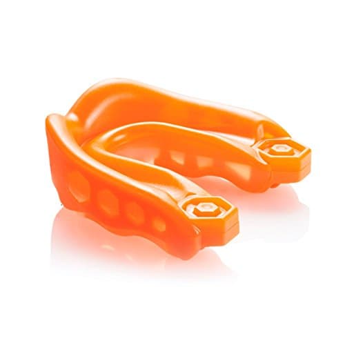 Image of Shock Doctor Unisex's Gel Max Mouthguard, Orange, Adult