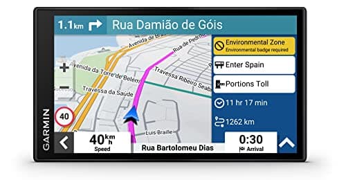 Image of Garmin [Renewed] DriveSmart 66 MT-S 6 Inch Sat Nav with Amazon Alexa, Map Updates for UK, Ireland and Full Europe, Environmental Zone Routing, Bluetooth Hands-Free calling and Live Traffic (Renewed)
