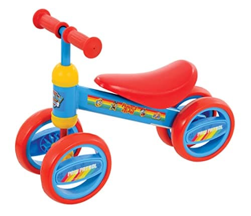 Image of Paw Patrol Bobble Ride-On Toy - Character FAVOURITES Officially Licensed with Chase, Marshall, Sky, and Rubble! Robust, Comfortable, and Ideal for Visual Development - Suitable for Ages 1+
