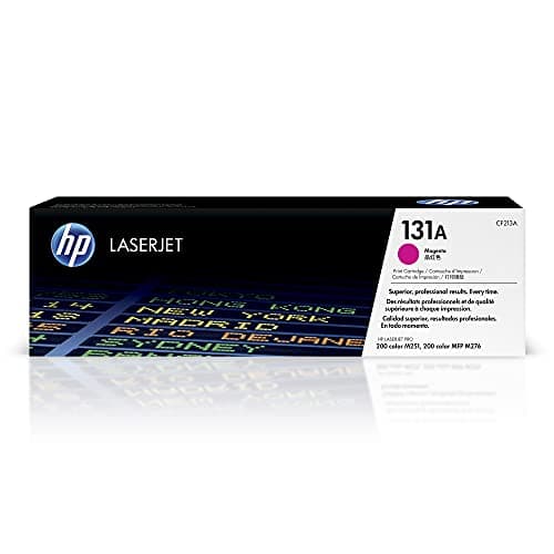 Image of HP CF213A 131A Original LaserJet Toner Cartridge, Magenta, Single Pack