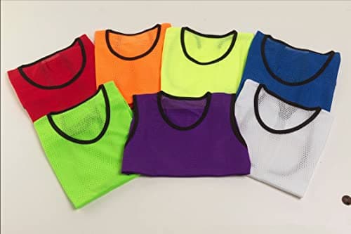 Image of 2022 Samba Mesh Training Bibs (Small, Red)