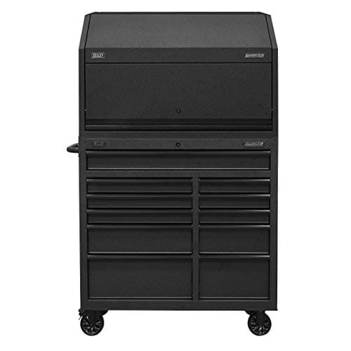 Image of Sealey 1030mm Hutch Toolbox & Rollcab Combo/Tool Chest on Wheels - AP41HBESTACK