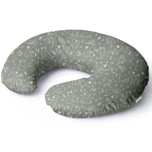 Image of Niimo Nursing Pillow - Oeko-TEX® Standard 100, Ergonomic Baby Support Pillow, Machine-Washable Baby Feeding Pillow, Multifunctional Feeding Pillows for Breastfeeding & Bottle-feeding, 100% Cotton