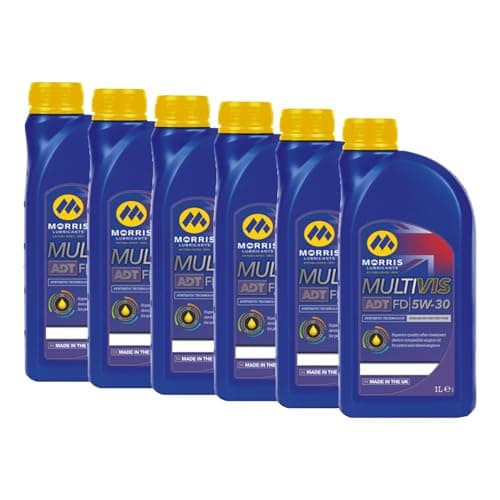 Image of Morris 5w30 Fully Synthetic Engine Oil SL/CF ACEA A5/B5 WSS-M2C913-D 6x1L