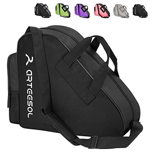 Image of Blackace arteesol Roller Skate Bag,Ice Skate Bag,Inline Skate Bag for Kids & Adults