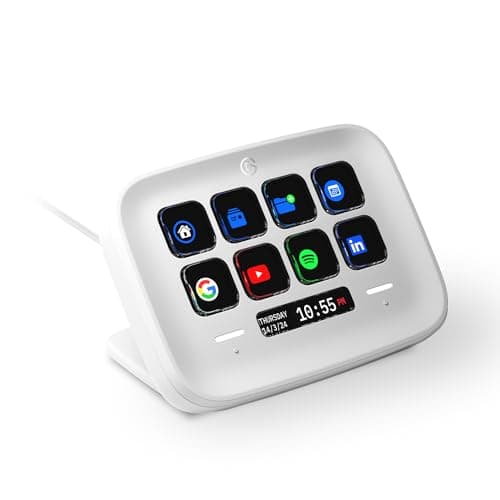Image of Elgato Stream Deck Neo – 8 Customizable Keys, 2 Touch Points, Speed Through Tasks & Workflows - Control Word, Excel, PowerPoint, Teams, Zoom, Spotify and more, Drag-’n-Drop Setup - Works with Mac & PC