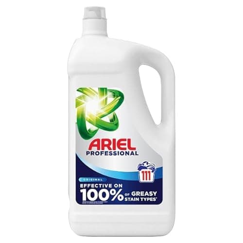 Image of Ariel Professional Washing Liquid Laundry Detergent Original 111 washes, 4.995kg (Pack of 1)