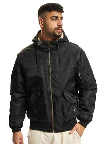 Image of Brandit CWU Jacket Hooded, color: black, size: L