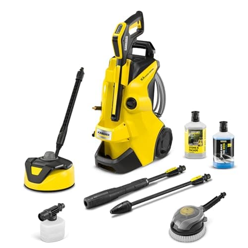 Image of Kärcher K 4 Power Control Flex Car & Home Pressure Washer, Pressure: max. 130 bar, Flow Rate: 420 l/h, Area: 30 m²/h, Water Filter, Weight: 11.5 kg, Dirt Blaster, Spray Lance, incl. Home Kit & Car Kit