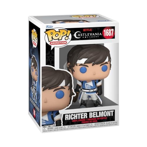 Image of Funko Pop! Animation: Cast Noct - Richter Belmont - Castlevania - Collectable Vinyl Figure - Gift Idea - Official Merchandise - Toys for Kids & Adults - TV Fans - Model Figure for Collectors
