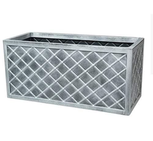 Image of Scotrade MND G19 Beautiful Stylish Look 70cm Lazio Pewter Trough Garden Decor