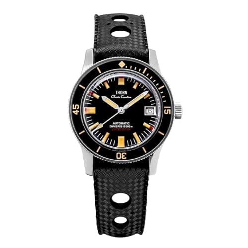 Image of TACTICAL FROG Thorn Titanium Case PT5000 Movement Sapphire Luminous 38mm Automatic Mechanical Diver Watches 20ATM Waterproof, T006, PT5000, Modern