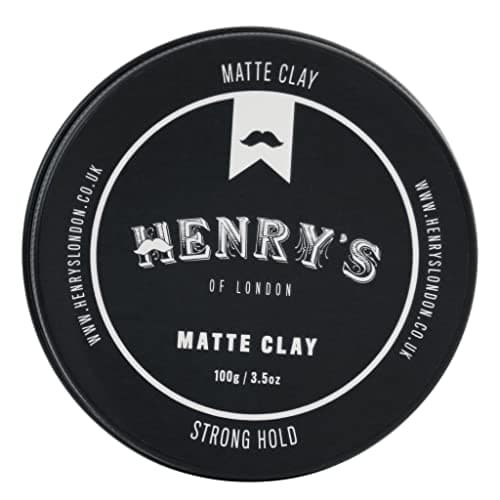 Image of Henry's Of London Matt Paste & Clay - Extremely Dry, Matt Finish, Strong Hold for Men with Natural Texture
