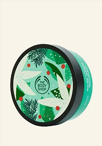 Image of The Body Shop Winter Jasmine festive BODY BUTTER 200g Special Edition 2020 MOISTURISER WARM, SWEET VANILLA SCENT VEGAN
