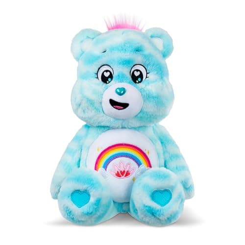 Image of Basic Fun Care Bears 35cm Medium Plush – Sweet Serenity Bear (Eco Friendly) | Soft Cuddly Toy for Kids & Collectors