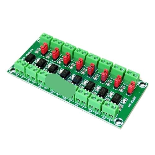Image of PC817 2 4 8 Optocoupler Isolation Board Voltage Converter Adapter Module 3.6-30V Driver Photoelectric Isolated(8 Channel)