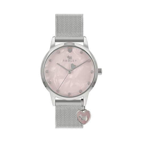 Image of RADLEY Ladies Silver Stainless Steel Mesh Strap Watch RY4531A