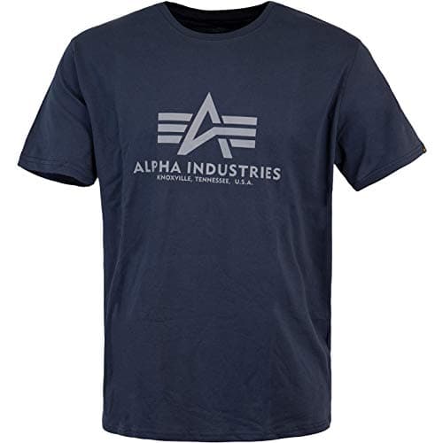 Image of Alpha Industries X-Fit Label Sweater Sweatshirt for Men Grey Heather