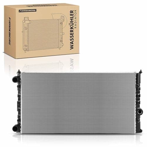 Image of Frankberg Engine Radiator Car Radiator Compatible with Cordoba 6K1 6K2 1.8L 1996-2002 Golf III 1H1 1E7 1.6L-2.0L 1991-1998 V.e.n.t.o 1H2 1.6L-2.0L 1991-1998 Replace# 1H0121253D