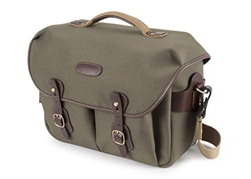Image of Billingham Hadley Large Photo Bag - Green/Chocolate