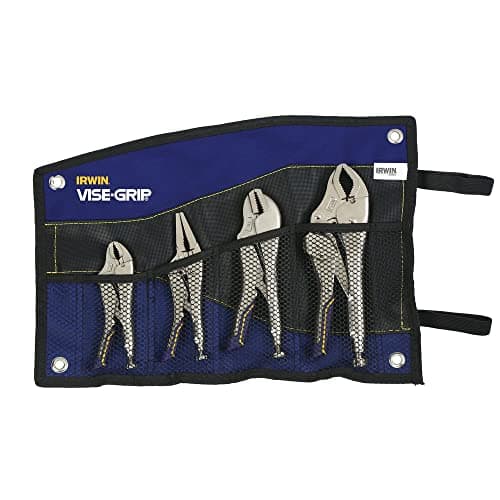 Image of Irwin Vise-Grip Locking Pliers, Fast Release, 4-Piece Set (IRHT82592)