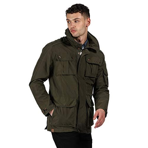 Image of Regatta Men's Elmore Jacket, dark khaki, XL