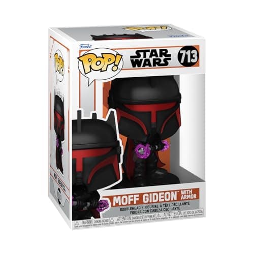 Image of Funko Pop! Star Wars: The Mandalorian - Moff Gideon With Armor - Collectable Vinyl Figure - Gift Idea - Official Merchandise - Toys for Kids & Adults - TV Fans - Model Figure for Collectors