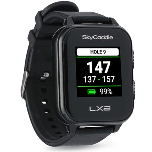 Image of SkyCaddie LX2 Tourbook Golf GPS Watch Black