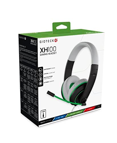Image of Gioteck XH100X Stereo Headset for Xbox Series S/X, PS5, PS4, Nintendo Switch, PC, Mobile - Green