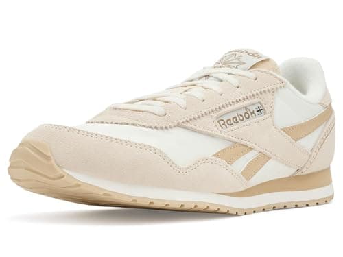 Image of Reebok Women's Classic AZ Sneakers, Chalk/Simple Beige/Ginger Root, 7.5